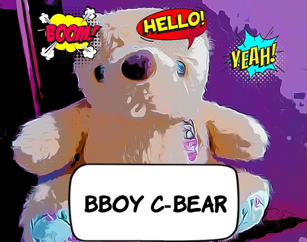 Bboy Contentbär C-Bear